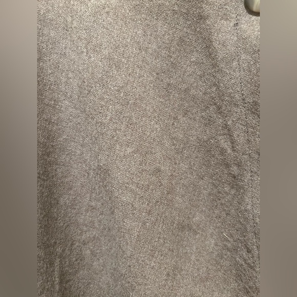 Liz Claiborne Wool light Brown Button-Down Skirt - Picture 4 of 5